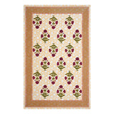 Cotton Floral Print Single bedsheet with 1 Pillow Cover