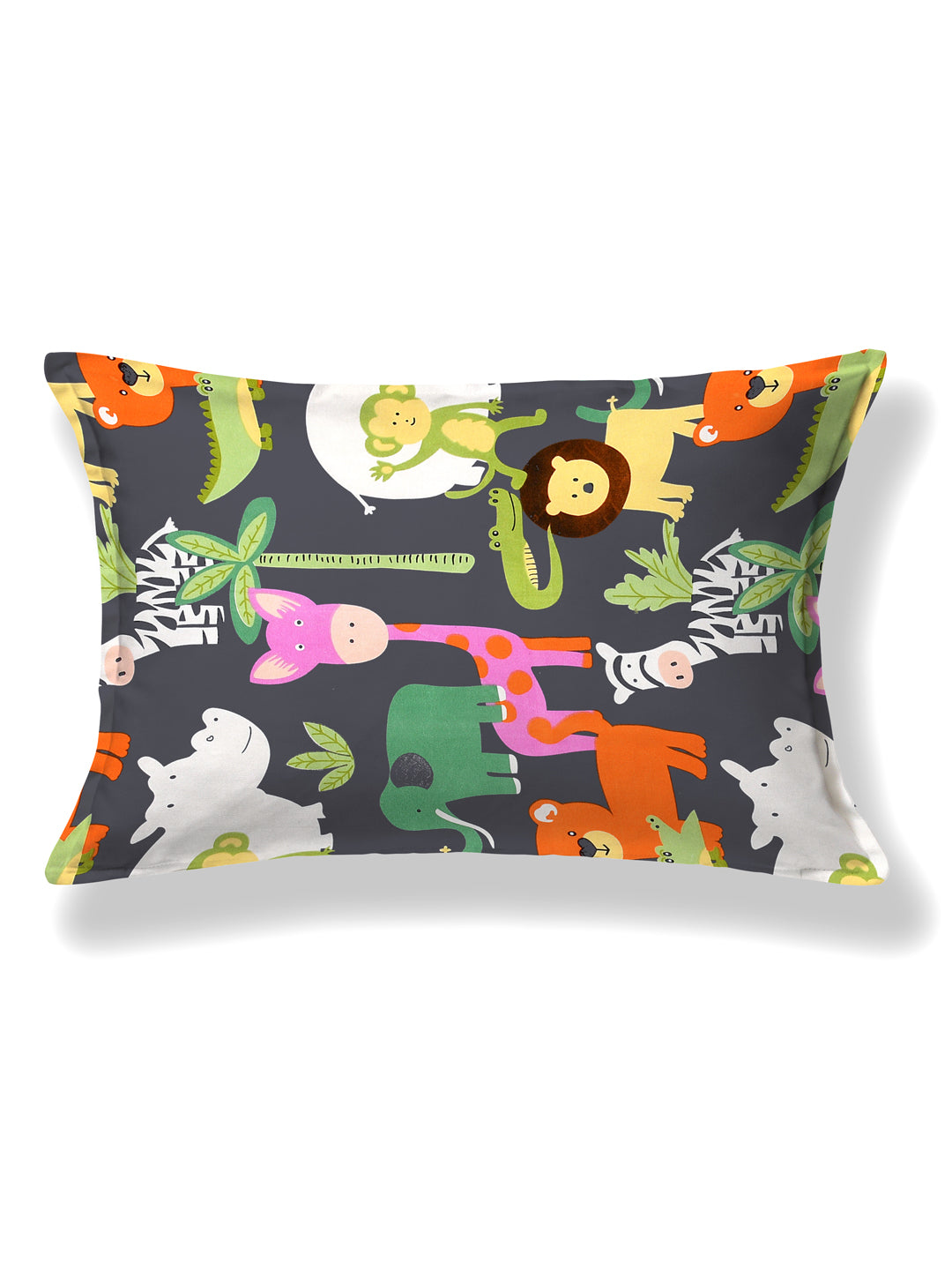 Polycotton Kids Print Single bedsheet with 1 Pillow Cover