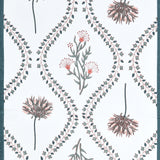 Handblock Printed Canvas Cotton Table Runner With Set Of 6 Mats