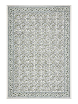 Handblock Printed Canvas Cotton Table Cloth 40X60 Inches - 4 Seater Dining Table-5