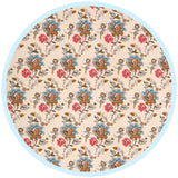 Cotton Round Table Cover - 6 seater- 60inches