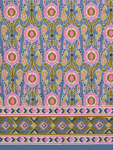 Cotton Floral Print Table Cloth 60X90 Inches - 6 Seater Dining Table