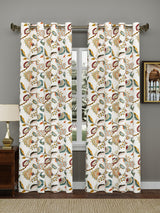 Cotton Ethnic motifs Printed Curtains - Set of 2 - 7X4 feet