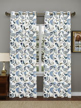 Cotton Ethnic motifs Printed Curtains - Set of 2 - 7X4 feet