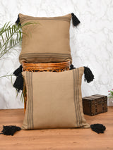 Set of 2 Cotton Cushion Covers - 16 Inches